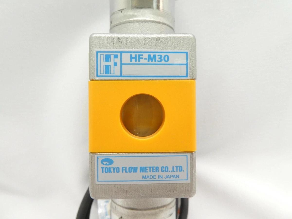 Used Tokyo Flow Meter HF-M30 Helical Flow Meter 2 ~ 20 L/min Lot of 3 Working Surplus