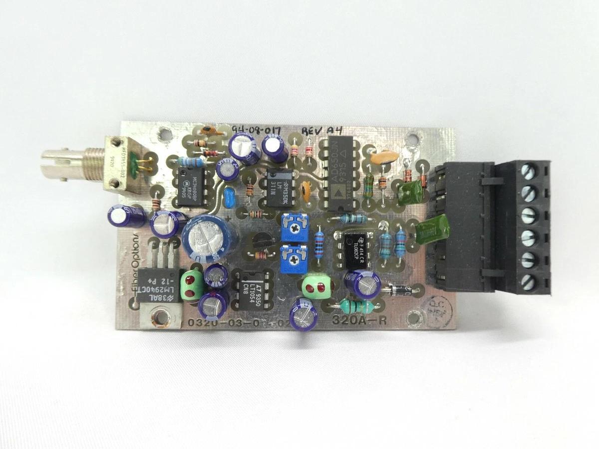 Used FiberOptions 0320-03-01-02 Interface PCB 320A-R Rev. A4 Varian 350D Lot of 4