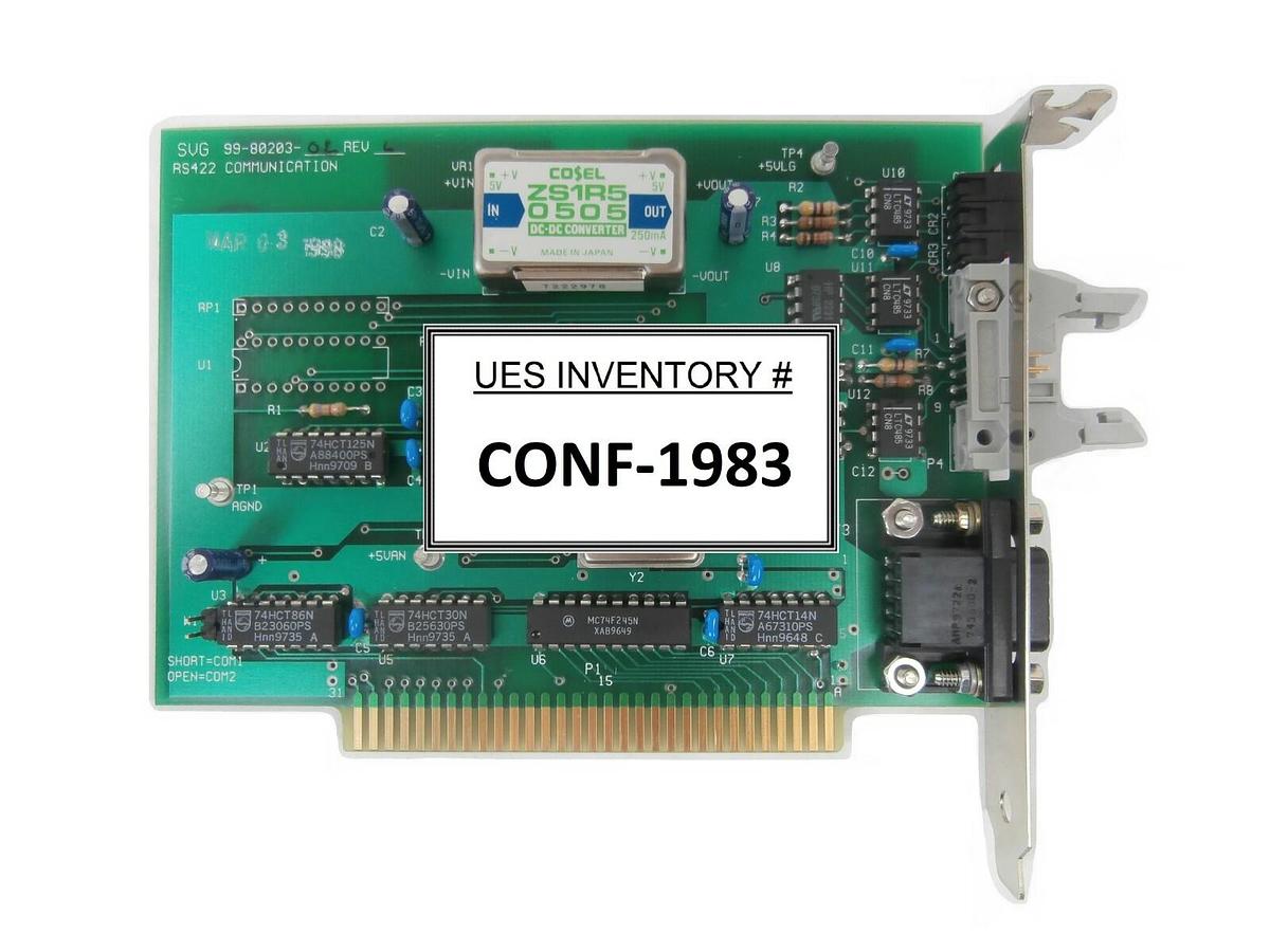 Used SVG Silicon Valley Group 99-80203-02 RS422 Communication PCB Card Rev. L Spare