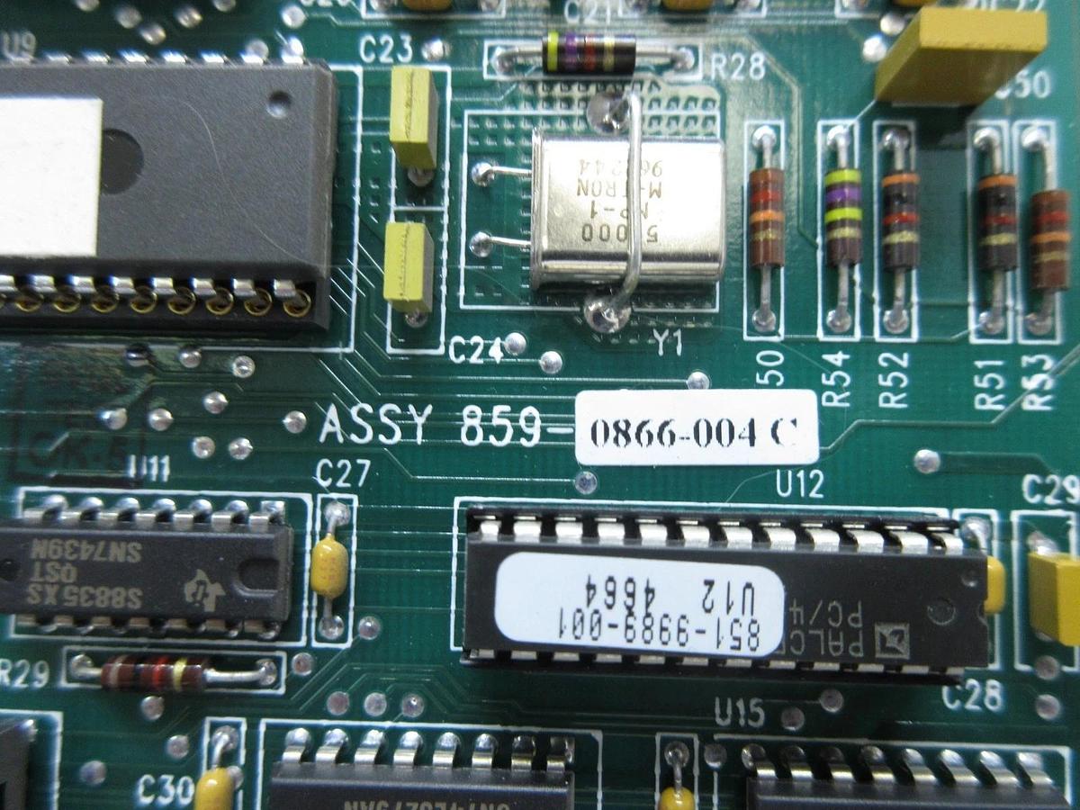 Used SVG Silicon Valley Group 859-0866-004 Processor PCB Card Rev. C ASML 90S Used