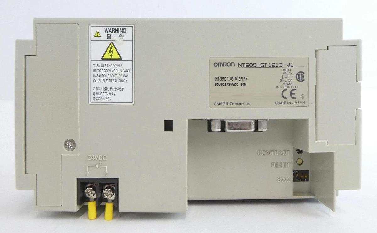Used Omron NT20S-ST121B-V1 Operator Interface Touch Screen Working Surplus