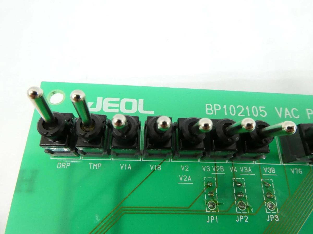Used JEOL BP102105 VAC PANEL PB Board PCB JWS-2000 SEM System Working Spare