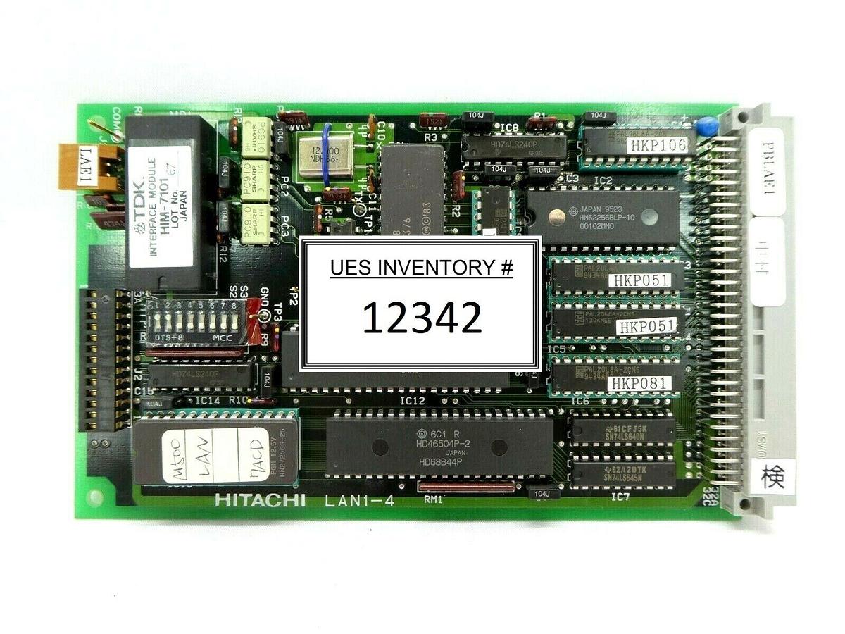 Used Hitachi LAN1-4 PCB Card M-511E Microwave Plasma Etching Working