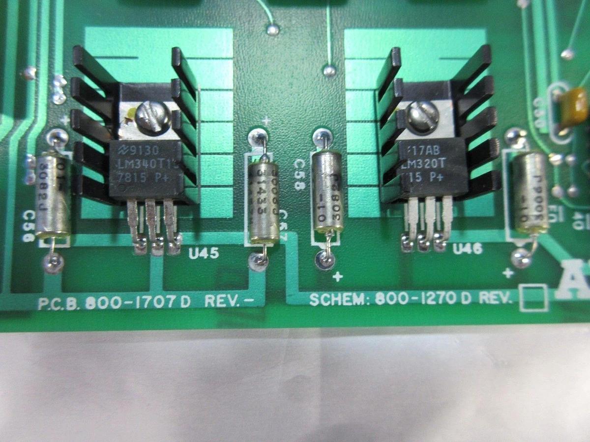 Used Amray 90793D PC Card Front Panel Controller 800-1707D PCB Used Working