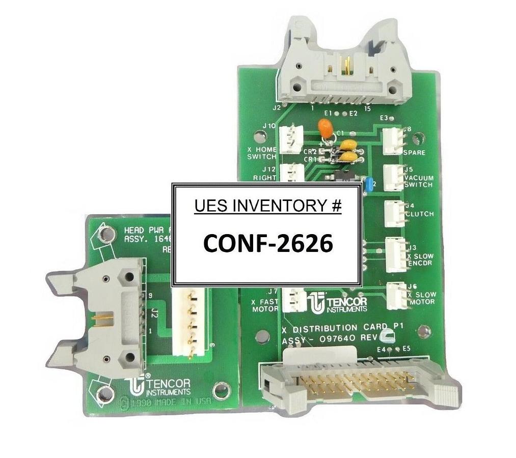 Used Tencor Interface and Distribution PCB Set of 2 097640 164844 P-2H KLA Working