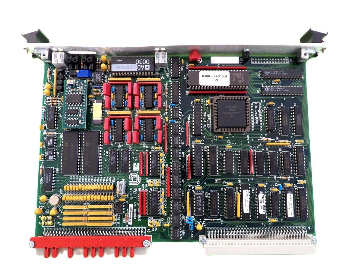 Used AMAT Applied Materials 0100-00825 Analog I/O Board PCB Assembly AI/O Working
