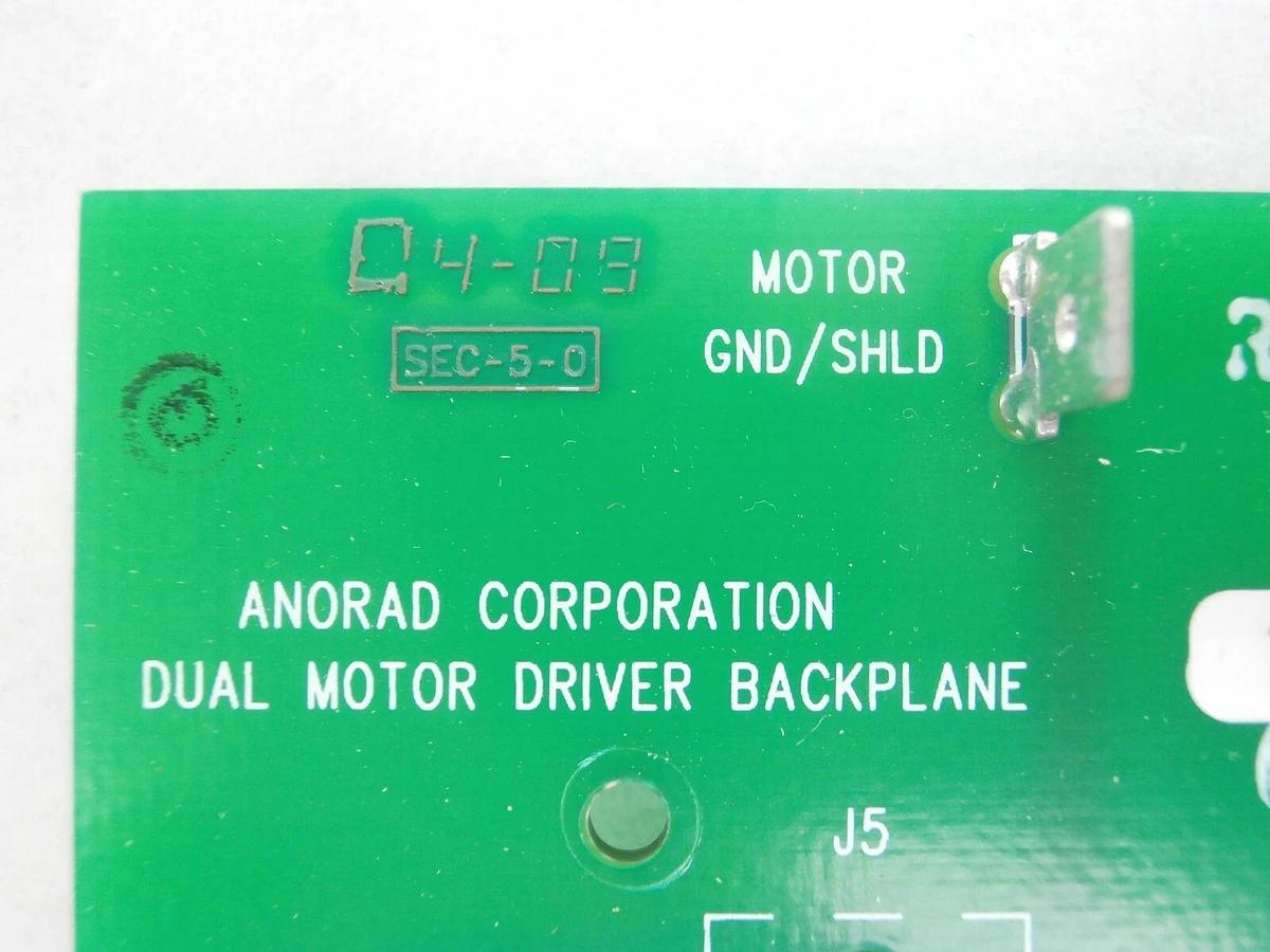 Used Anorad C46717 Dual Motor Driver Backplane PCB 68712 SEMVision cX DR-300 Working