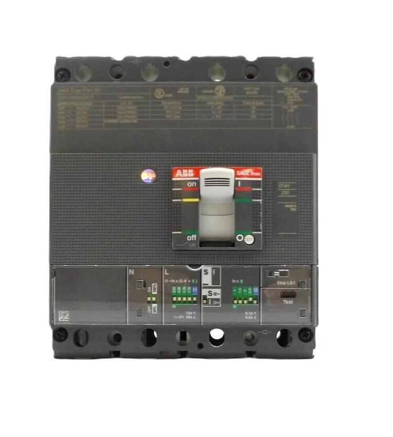 Used ABB Sace Tmax Xt4 H 250 4 Pole Industrial Circuit Breaker New Surplus