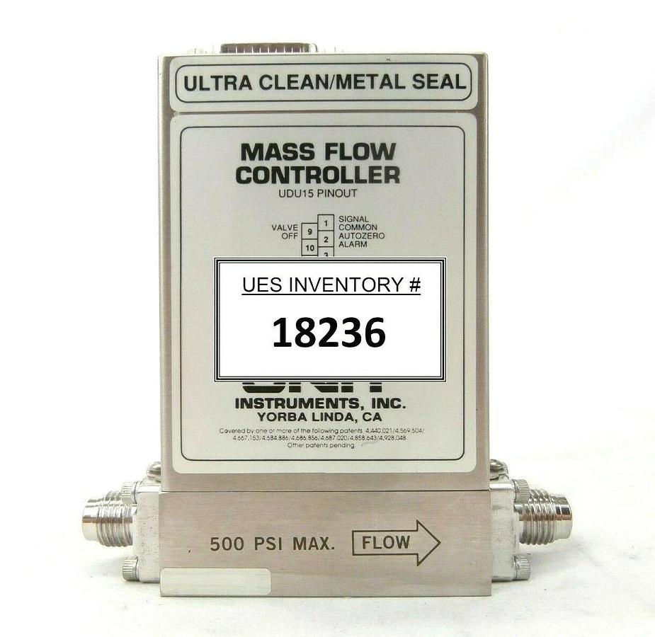 Used UNIT Instruments UFC-8160 Mass Flow Controller MFC 200 SCCM CF4 Working Spare