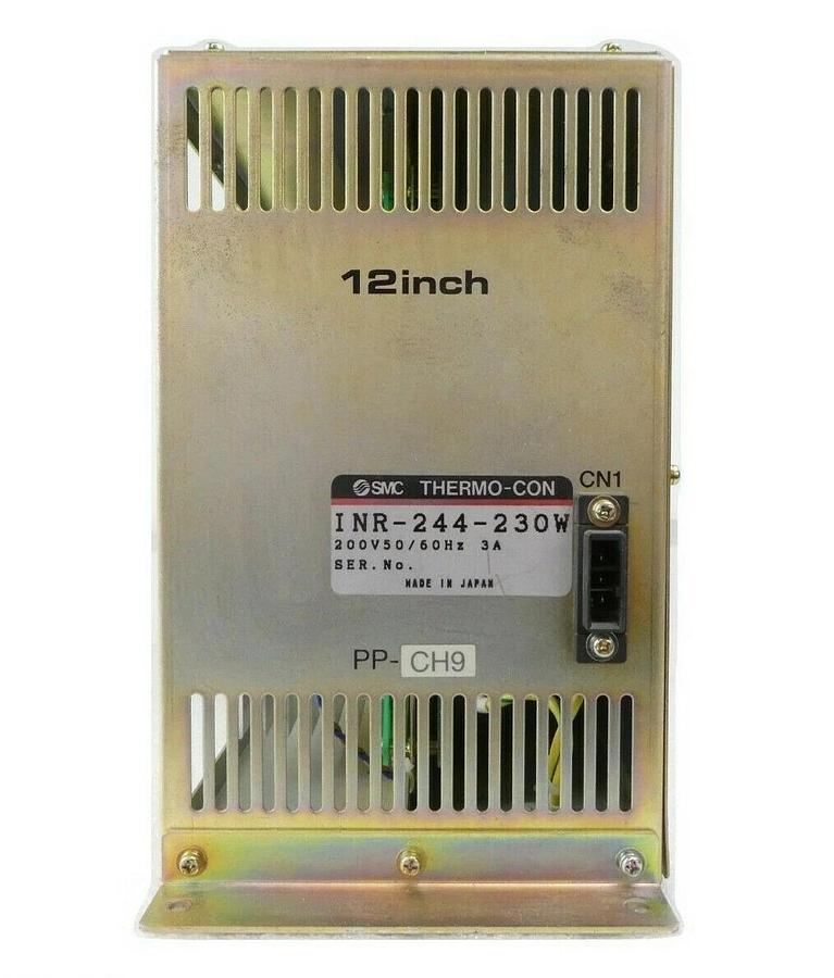 Used SMC INR-244-230W Power Supply 12inch PP THERMO-CON TEL Tokyo Electron Working