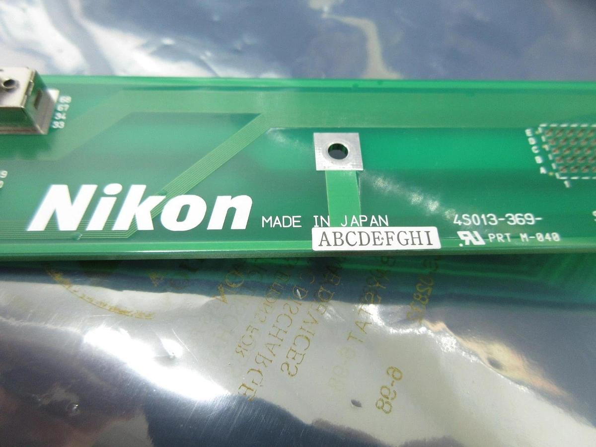 Used Nikon 4S013-369 Backplane Interface Board PCB STGSTCAFX4 NSR-307E Used Working