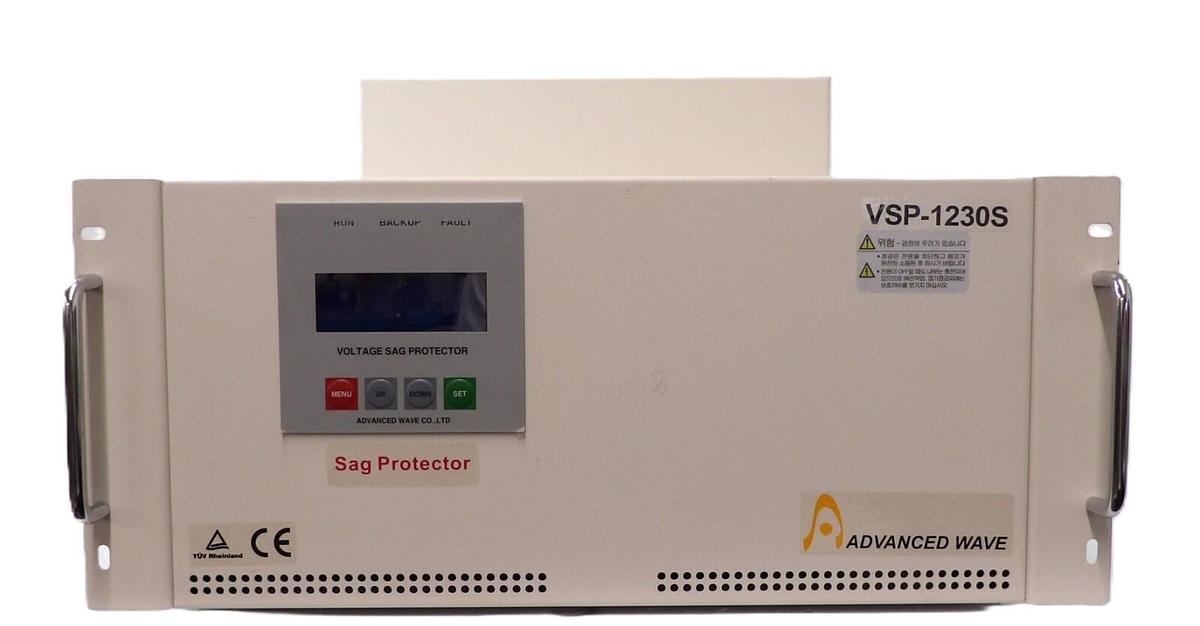 Used Advanced Wave VSP-1230S Voltage Sag Protector Untested Surplus
