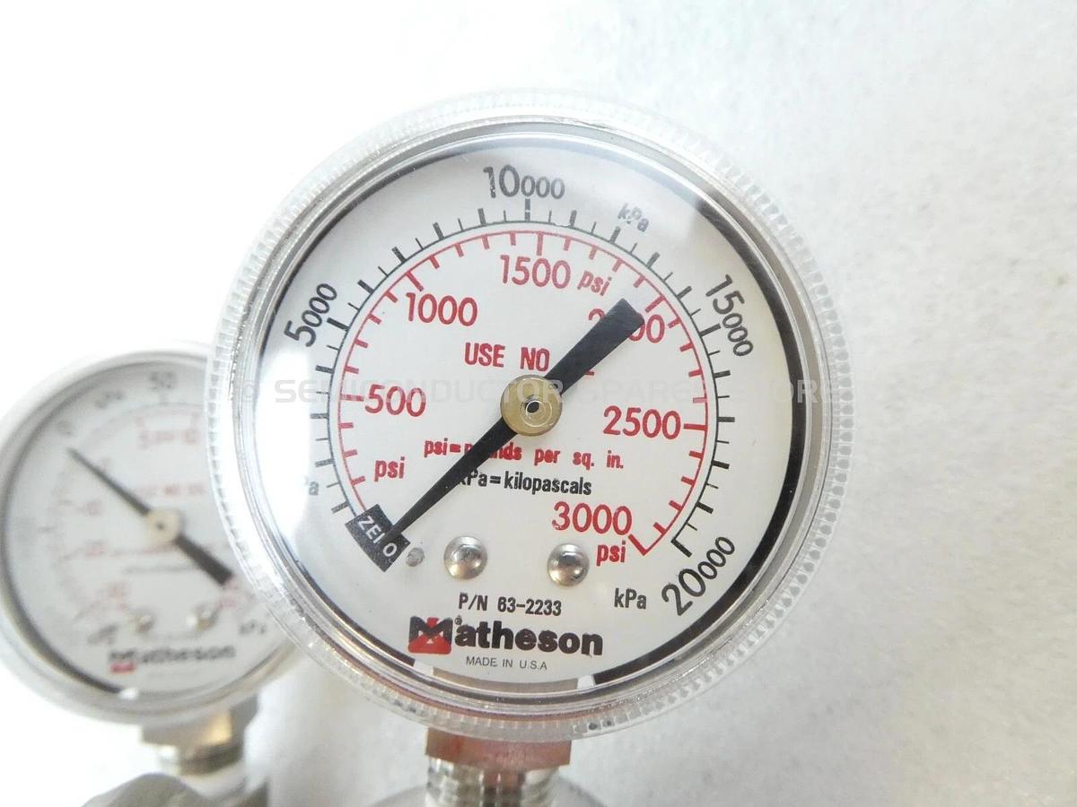 Matheson MREG-0983-XX High Purity Regulator Varian 108408001 Lot of 3 New Spare