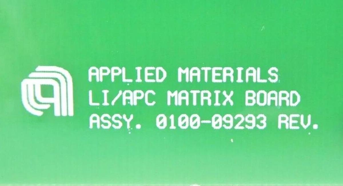 Used AMAT Applied Materials 0100-09293 LI/APC Matrix PCB Reseller Lot of 4 Working