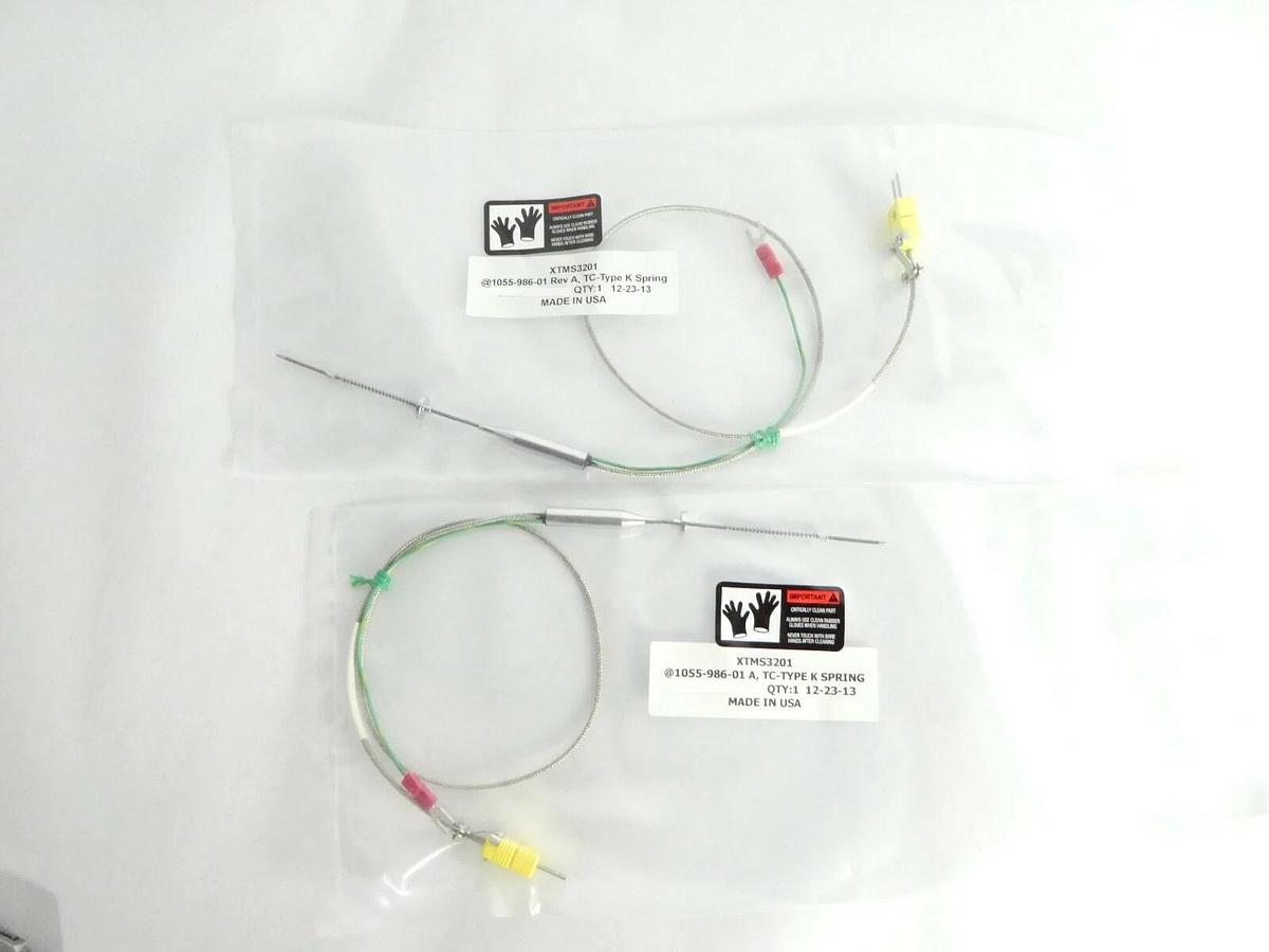 ASM 1055-986-01 TC-Type K Spring XTMS3201 Reseller Lot of 2 New Surplus