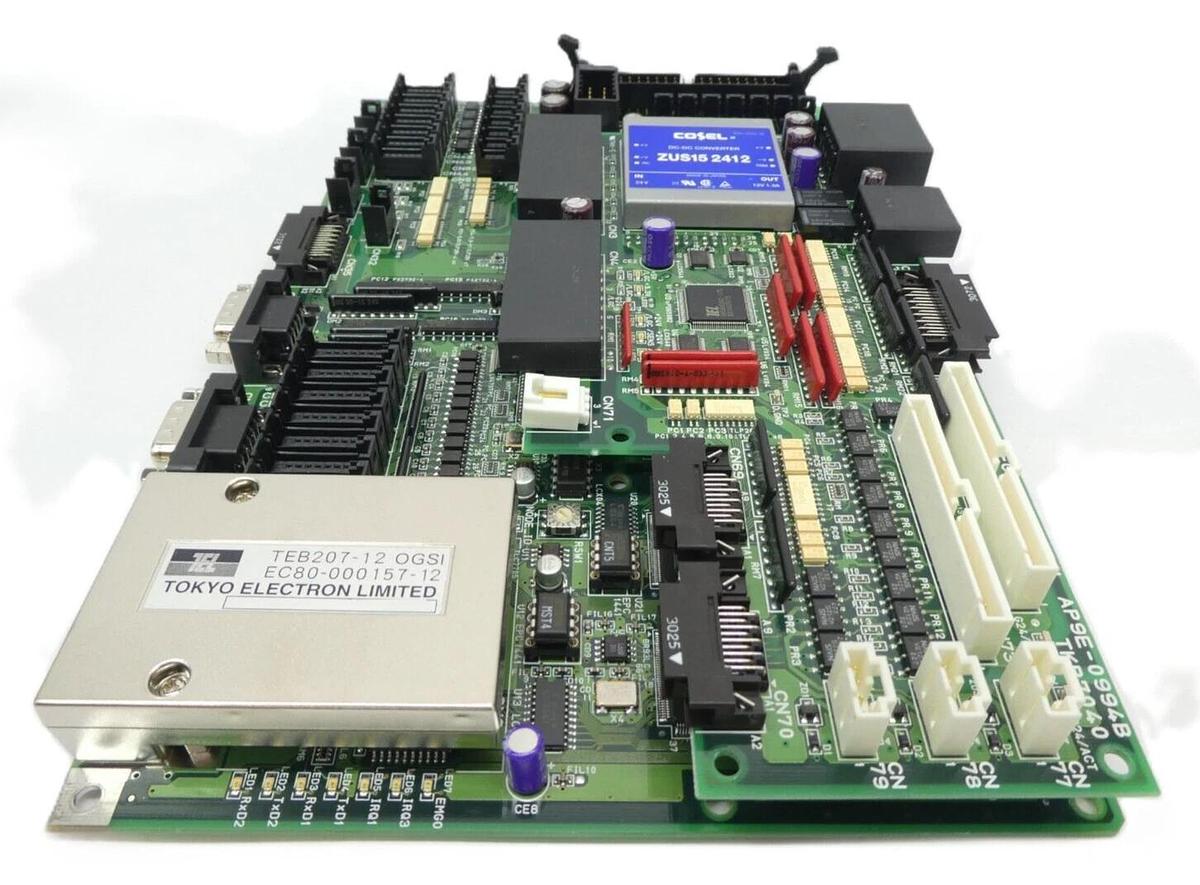 Used TEL Tokyo Electron AP9E-0858E IO Spin #01 PCB TKB7000 AP9E-0994B TKB7040 Working