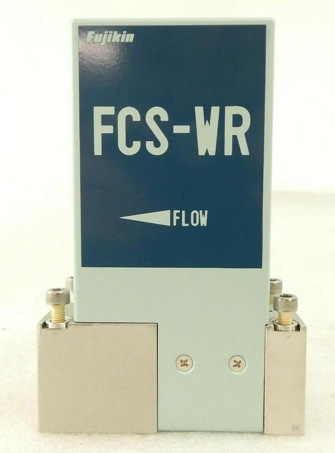 Used Fujikin FCSWR-4WS-798-F5L-DXZ#C-BK Flow Control System FCS-WR O2 TEL Trias Spare