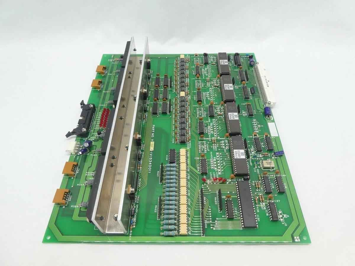 Used Varian Semicoductor VSEA V1581Y (V1534D01) 10 Step Motor Control PCB Working