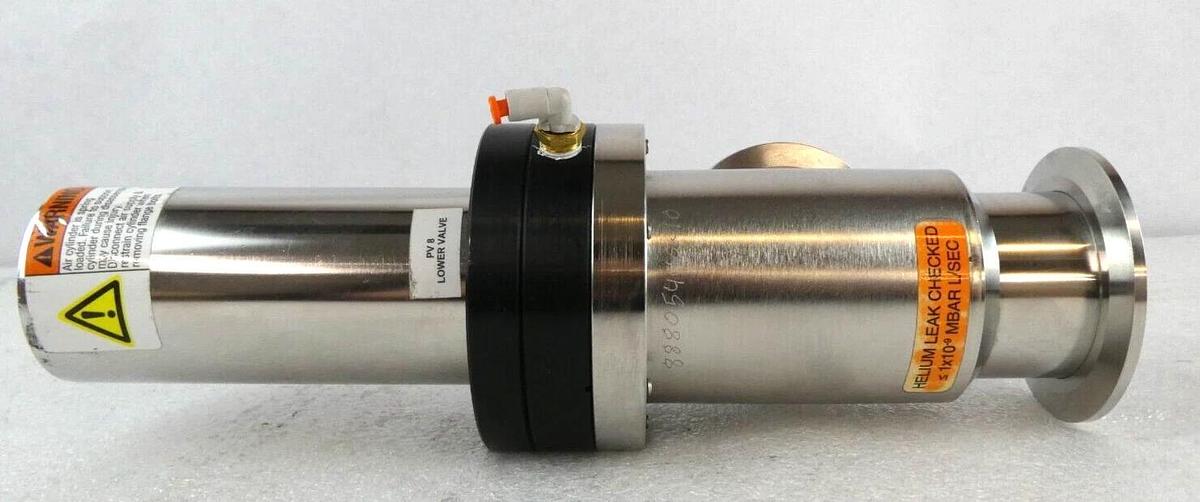 Used Nor-Cal Products 88805440-10 In-Line Pneumatic Angle Valve Working Surplus