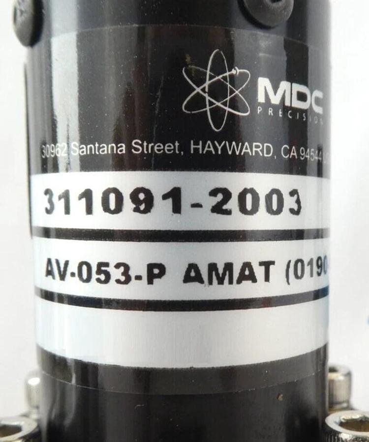 Used MDC Precision 311091-2003 HV Valve AMAT 0190-96336 Reseller Lot of 3 Working
