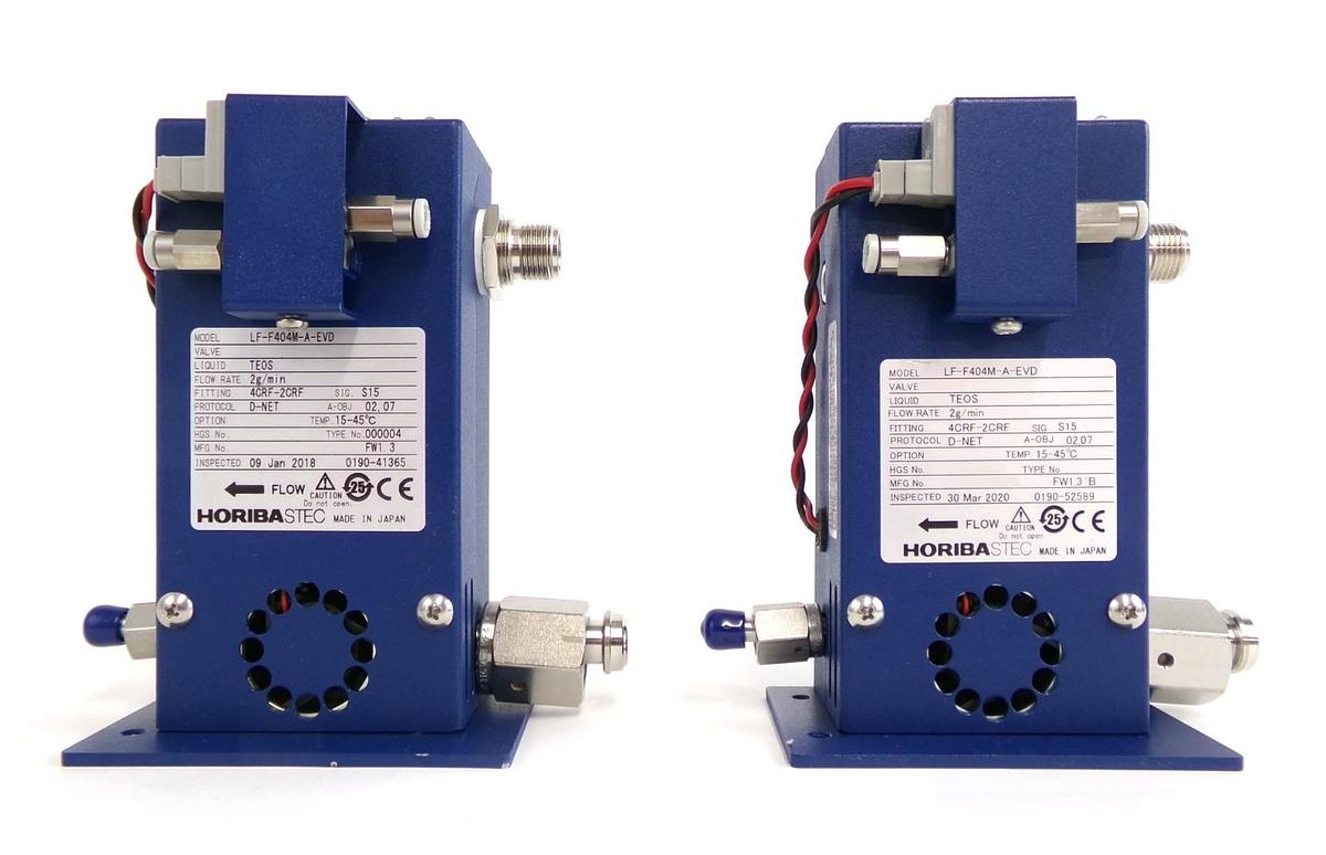 Horiba STEC LF-F404M-A-EVD Liquid Mass Flow Meter 2g/min Lot of 2 New Surplus