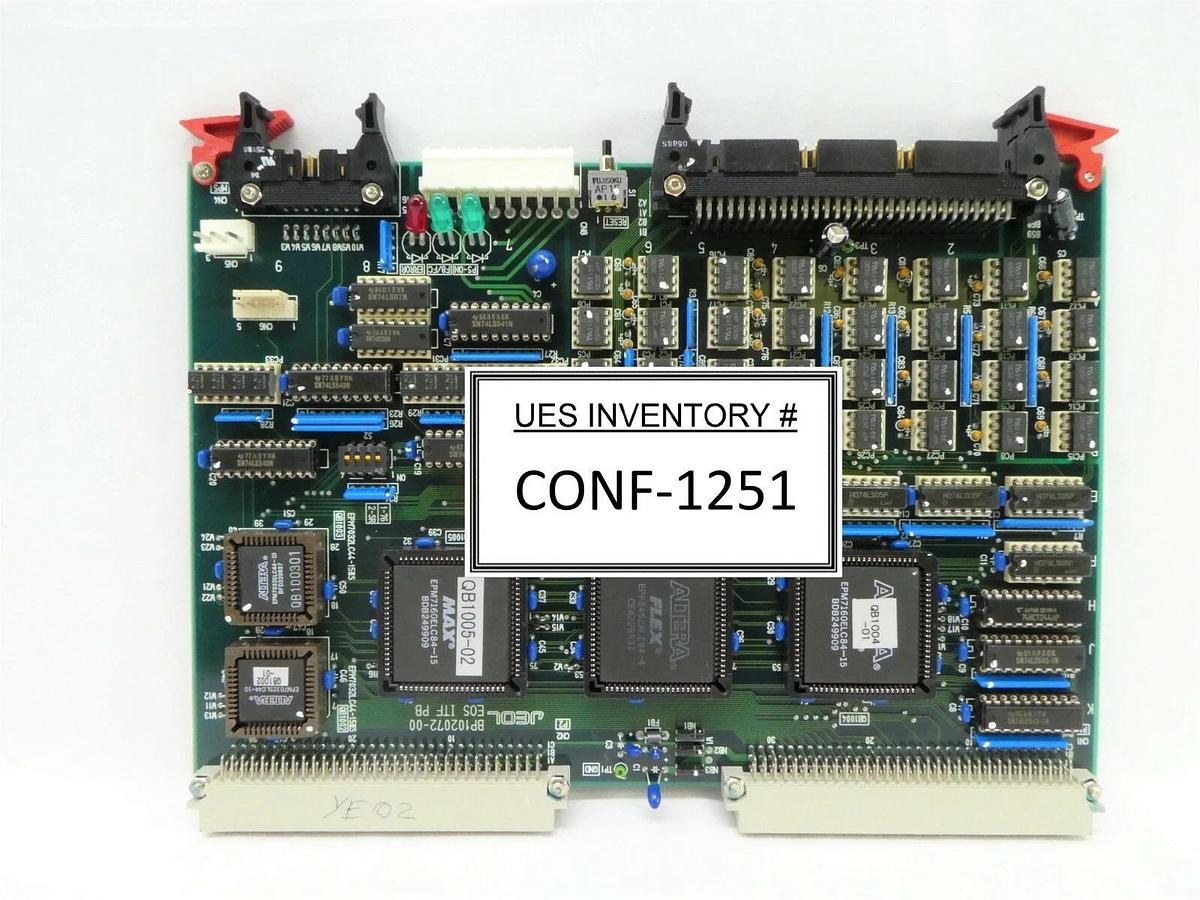Used JEOL BP102072-00 EOS ITF PB PCB Card JWS-2000 Wafer Defect Review SEM Working