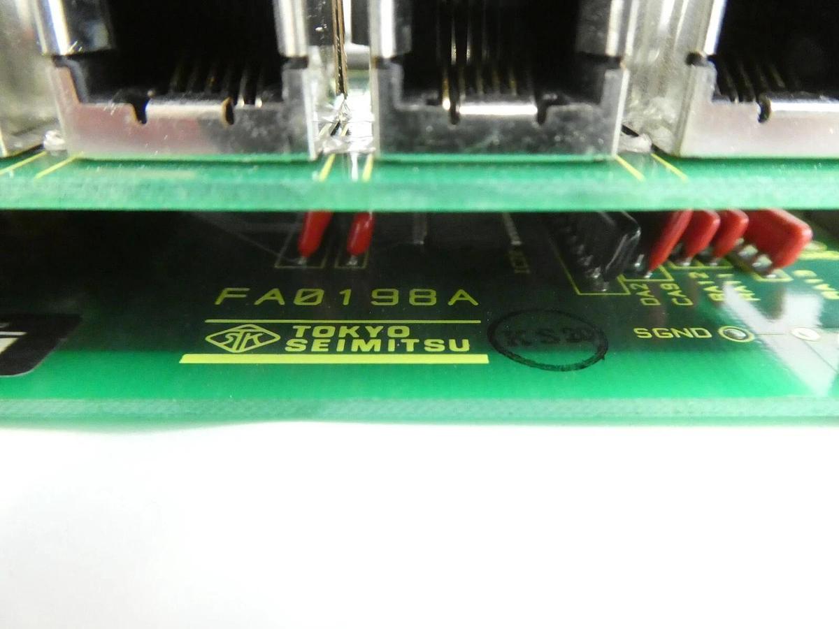 Used Tokyo Seimitsu JROJ-02 Proper Interface PCB FA0198A UF300A Working Surplus