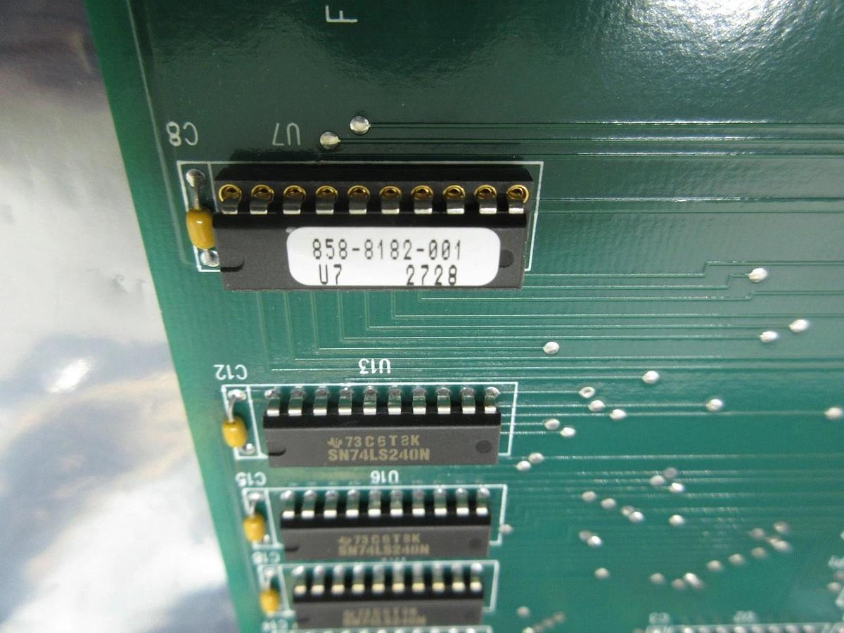 Used SVG Silicon Valley Group 858-8150-001 Interface PCB Card Rev. D 90S Used Working