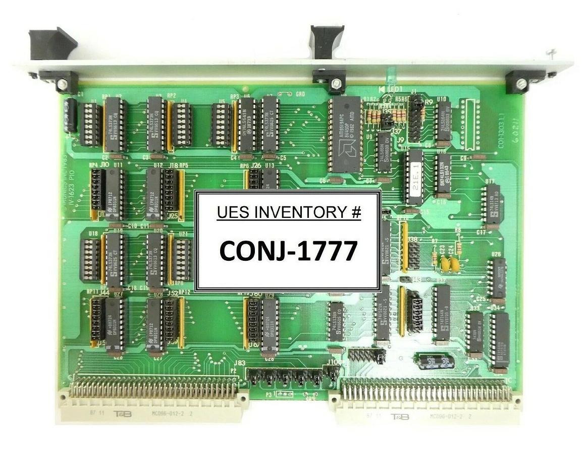 Used Ironics IV-1623 Parallel I/O VMEBus PCB Card Varian 109001002 Working Spare