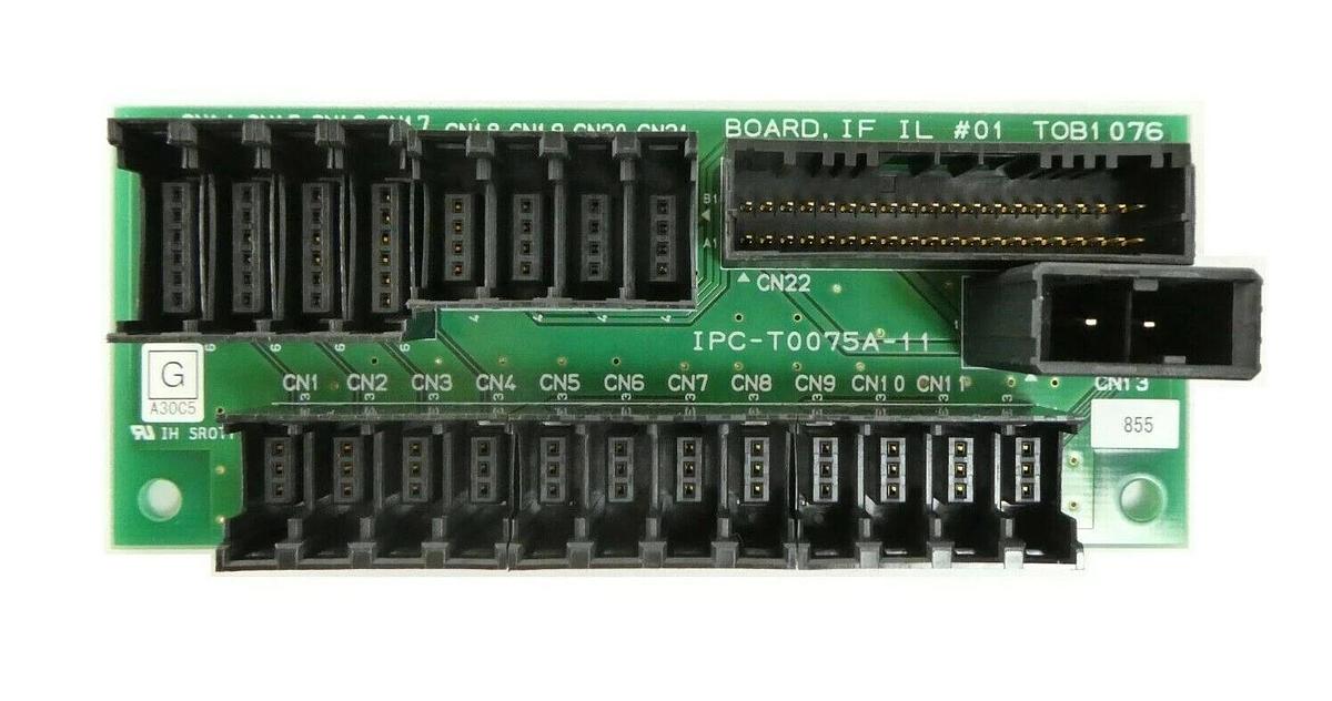 Used TEL Tokyo Electron IPC-T0075A-11 IL Interface PCB TOB1076 Rudolph F30 Working