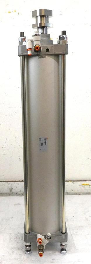 Used SMC CDS2b160TN-650-DUX00228 Tie Rod Pneumatic Air Cylinder Cs2 Working Surplus