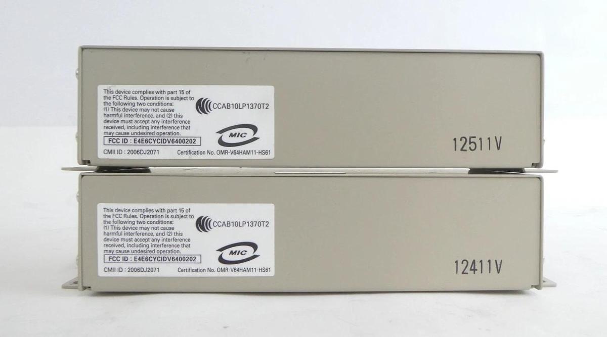 Used Omron V640-HAM11-V2 Amplifier Unit Assembly V640 Series Lot of 5 Working