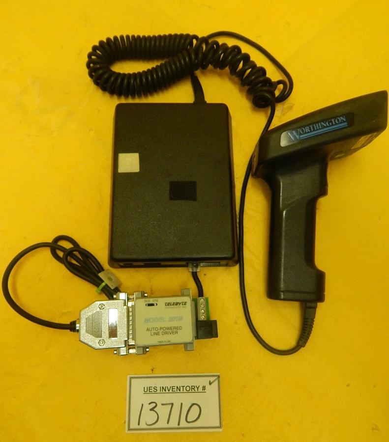 Used Worthington Data Solutions LZ200 Barcode Scanner with R11/12 Data Reader Used