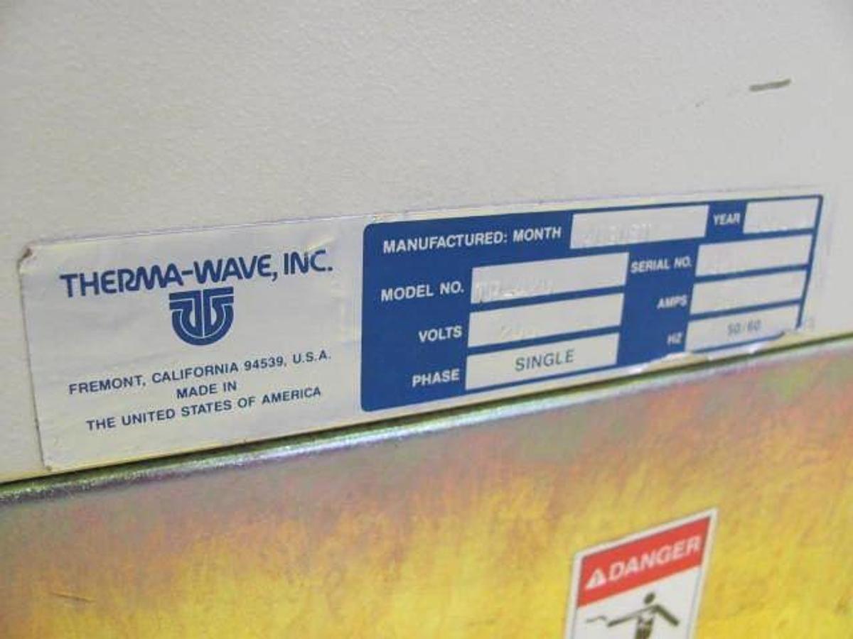 Used Therma-Wave TP-420 Laser Power Supply 208V 20A Single Phase Non Copper Working