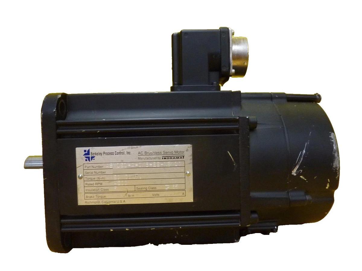 Used Berkeley Process Control ASM121-A-0/B-22-NB/10 Servo Motor Working Surplus