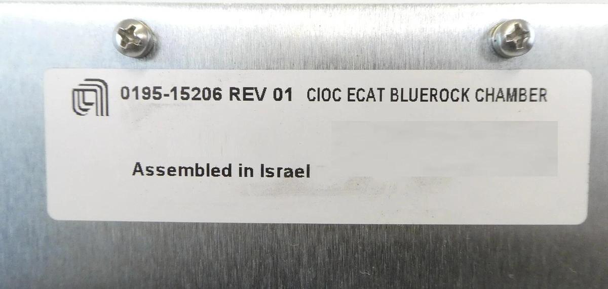 Used AMAT Applied Materials 0195-15206 Cioc Ecat Bluerock Chamber Working Surplus