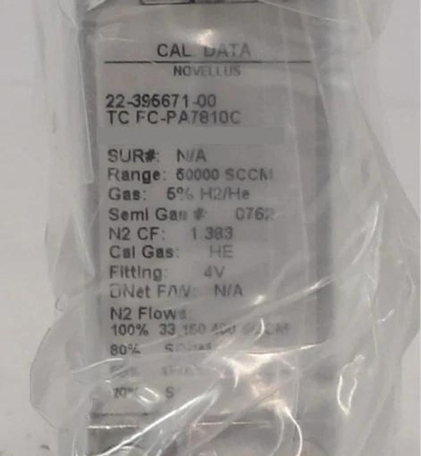 Used Aera TC FC-PA7810C Mass Flow Controller MFC Lot of 2 New