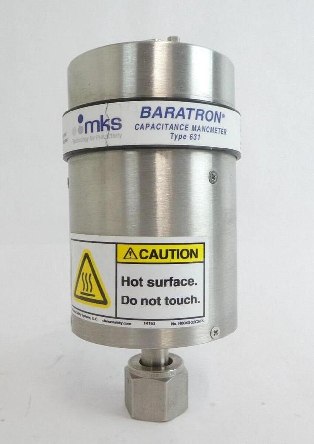 Used MKS Instruments 631D13TBFHBB Baratron Capacitance Manometer Type 631 Working