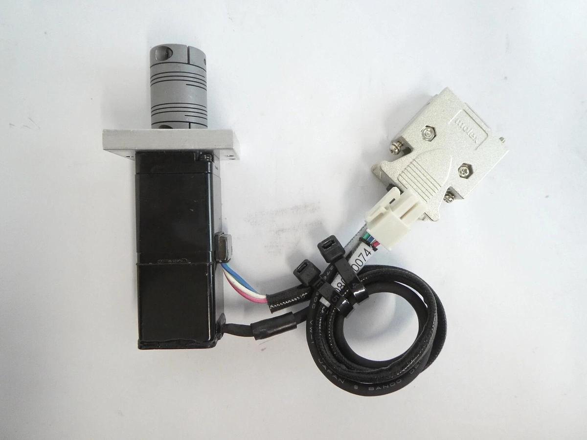 Used Yaskawa SGMM-A2S31-YA11 AC Servo Motor Reseller Lot of 2 Working Surplus