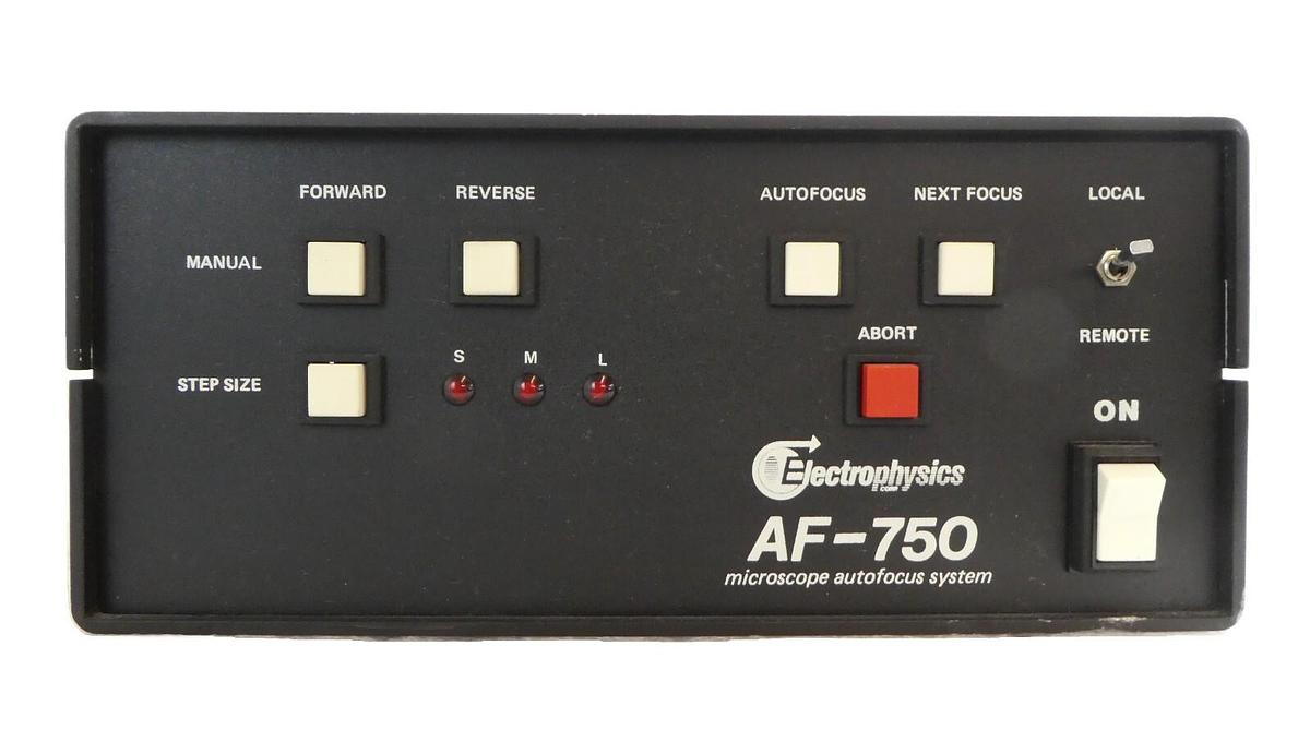 Used Electrophysics AF-750 Microscope Autofocus System SD 4003 200mm Working Spare