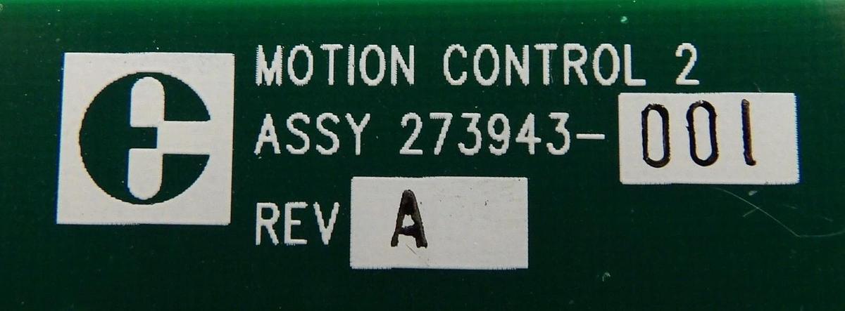 Used Electroglas 273943-001 Motion Control 2 PCB Assembly 4090HT Working Surplus