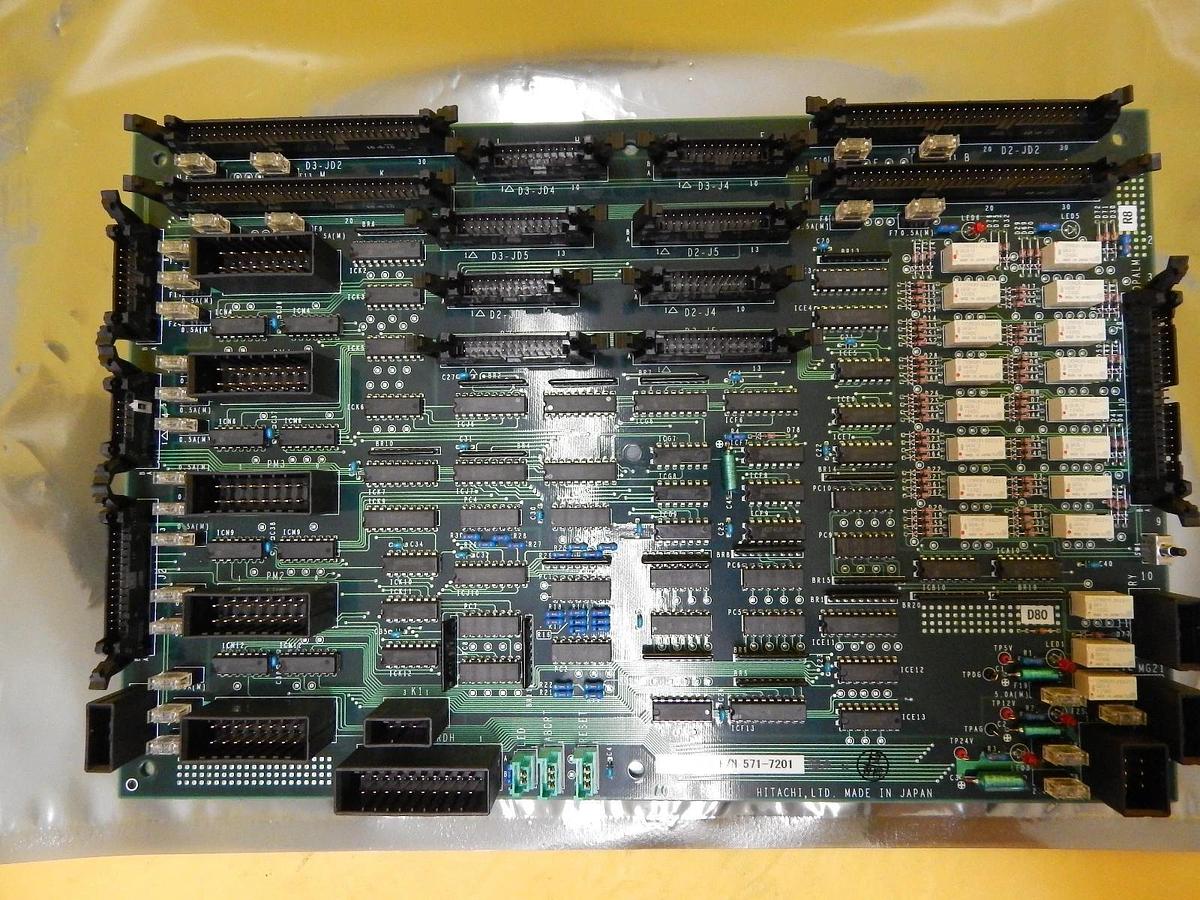 Used Hitachi 571-7201 Processor PCB Board OPSEQ11 I-900SRT Used Working