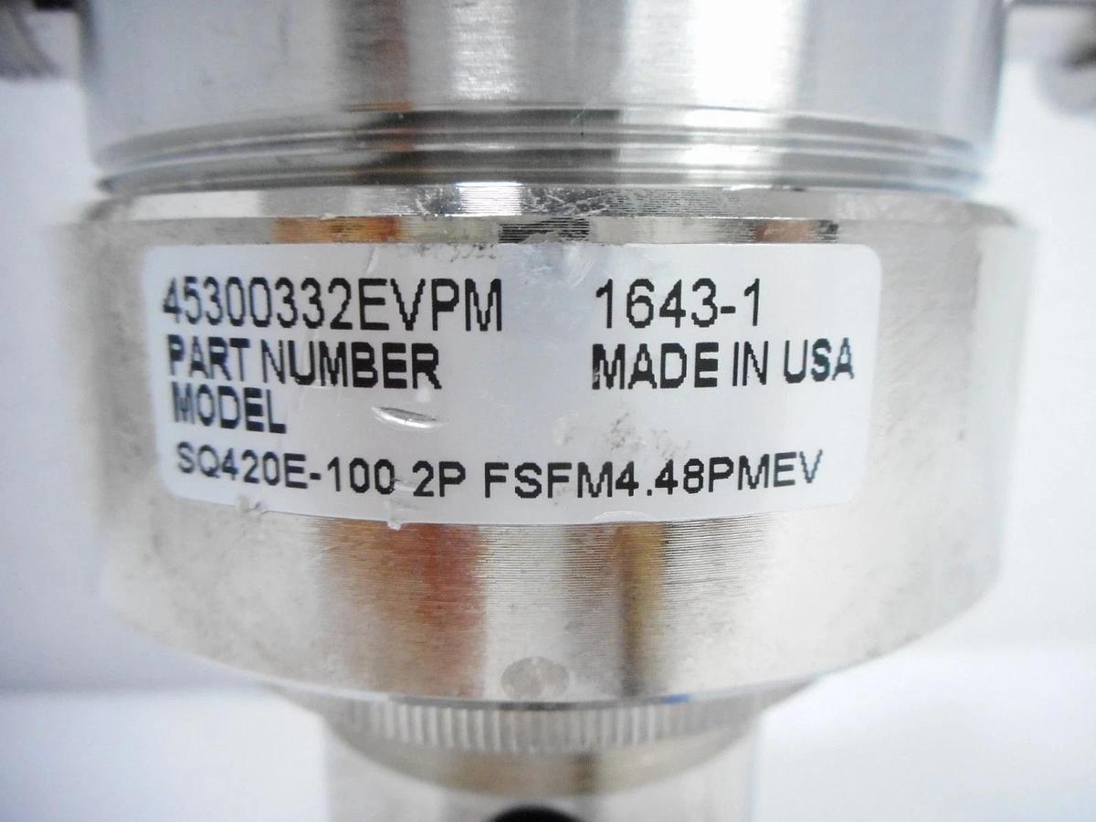 Used Parker 45300332EVPM Manual Regulator Valve SQ420E-1002PFSFM4.48PMEV Used Working