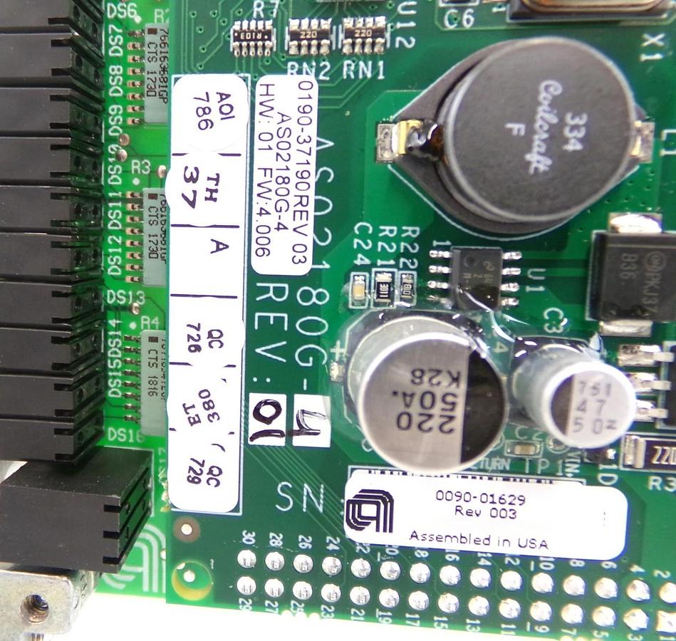 Used AMAT Applied Materials 0090-01629 Transfer Interlock Personality PCB Card Spare