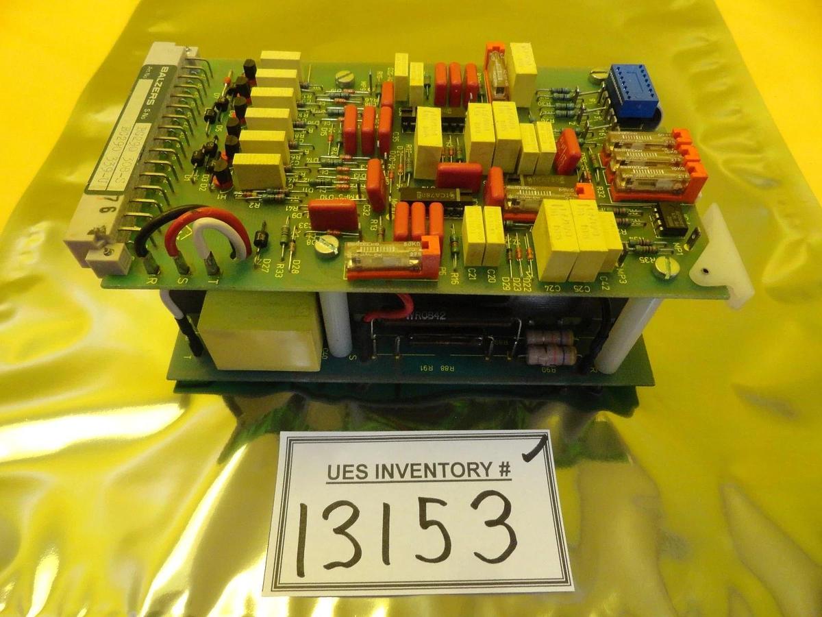 Used Balzers BG 290 339 U Transformer PCB Card BG290 339-U Used Working