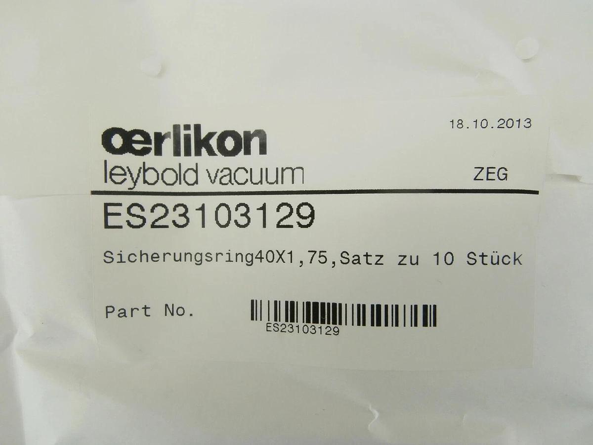 Oerlikon Leybold 13750 Exhaust Silencer Kit Reseller Lot of 2 New Surplus