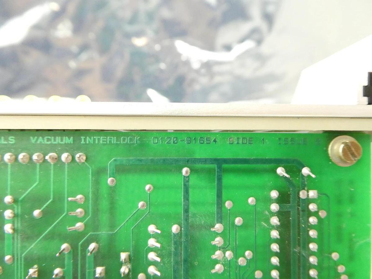 Used AMAT Applied Materials 0100-90881 Vacuum Interlock PCB Card 0120-91654 Working