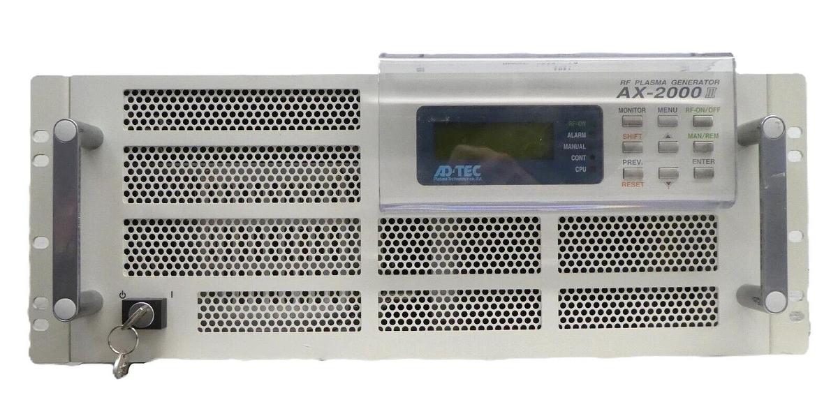 Used ADTEC AXR-2000III Plasma Generator Module Novellus 27-307431-00 Working Surplus