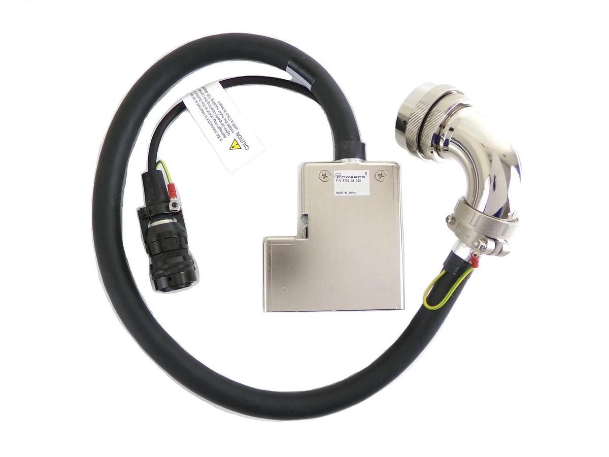 STP Edwards B752-04-030 Turbomolecular Pump Control Cable 1M Turbo Working