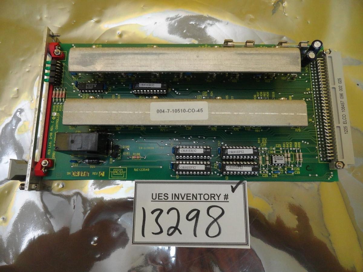 Used ACS Electronics OR81 8 Channel Controller PCB Card AMAT Orbot WF 720 Used